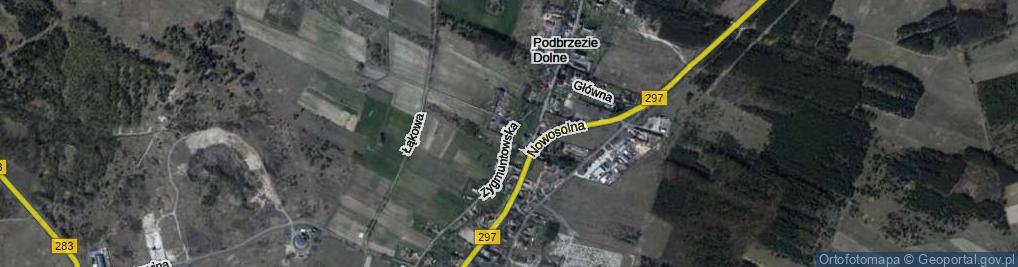 Zdjęcie satelitarne Zygmuntowska ul.